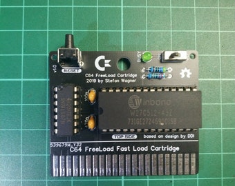 Freeload Cartridge (Clone of Epyx Fast Load Cartridge) for Commodore 64 / C64