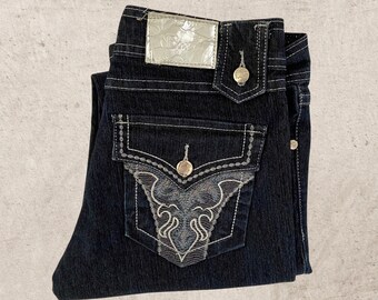 Rhinestone Jeans - Etsy Australia