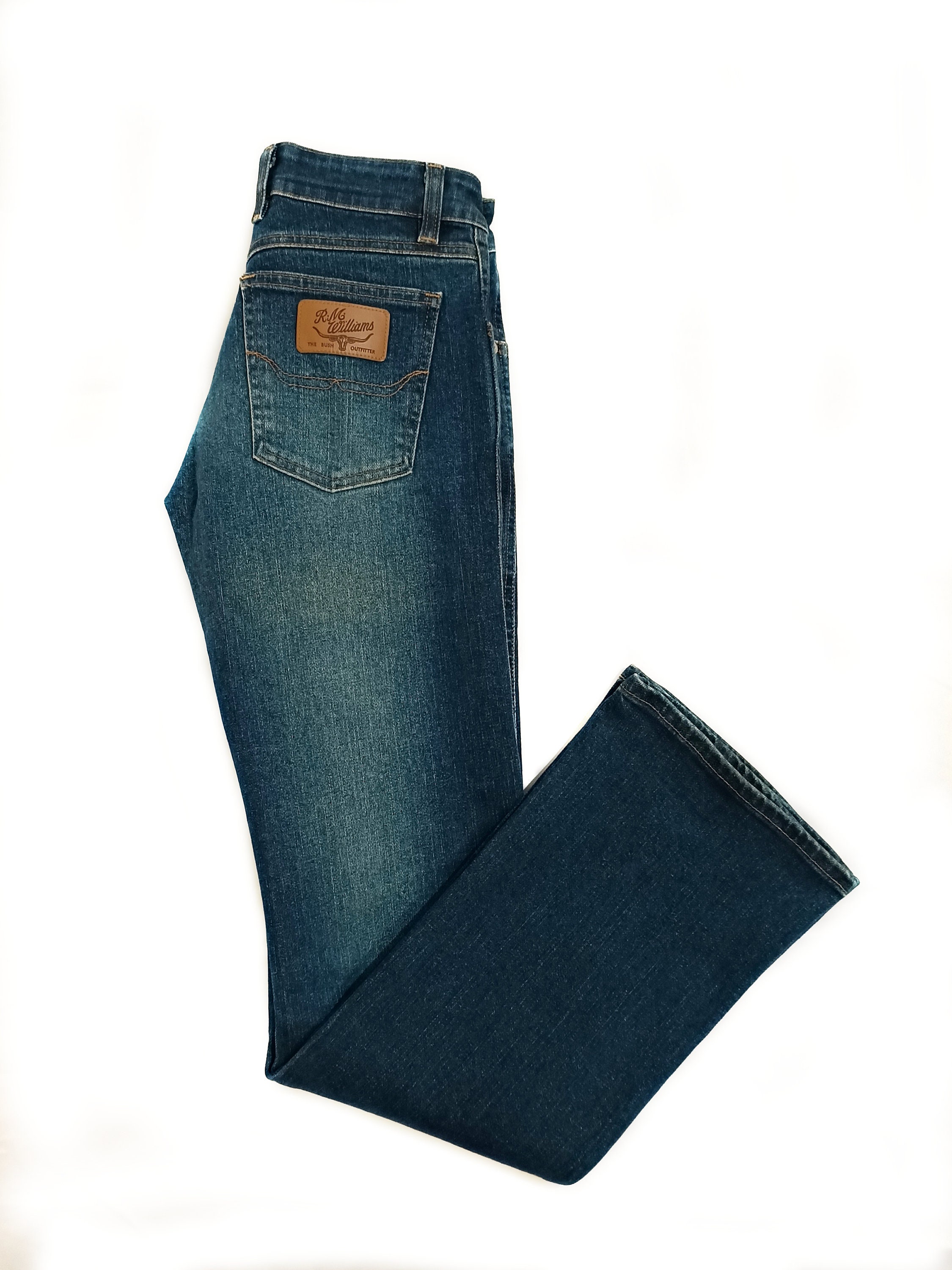 Vintage RM Williams Womens Denim Jeans Westernwear Size 8 Etsy