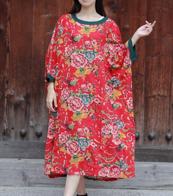 Linen dress cotton dress for women womens dresses Plus size | Etsy