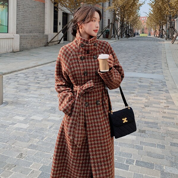 Long Wool Coat - Etsy