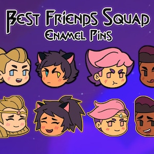 She-Ra Hard Enamel Pins Catradora Glimbow
