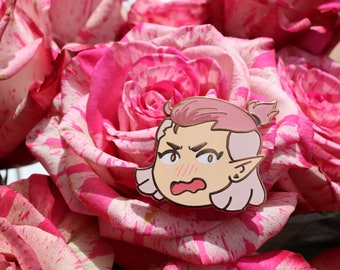 Pinker Amity Blight Hard Emaille Pin - The Owl House