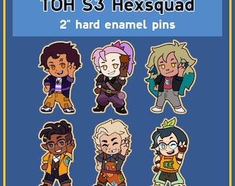 Hexsquad Enamel Pins Season 3 - The Owl House