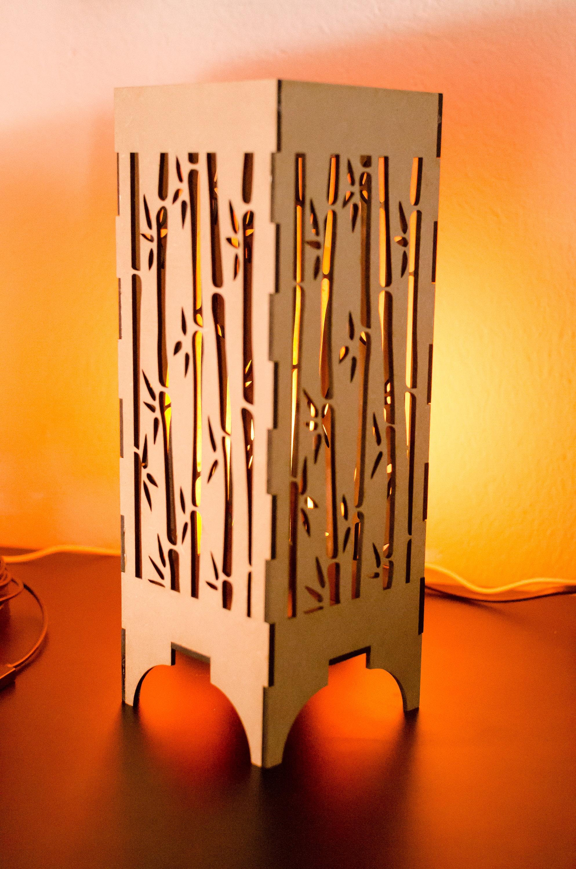Laser Cut Candle Holder Template Digital Laser Files Wooden Etsy