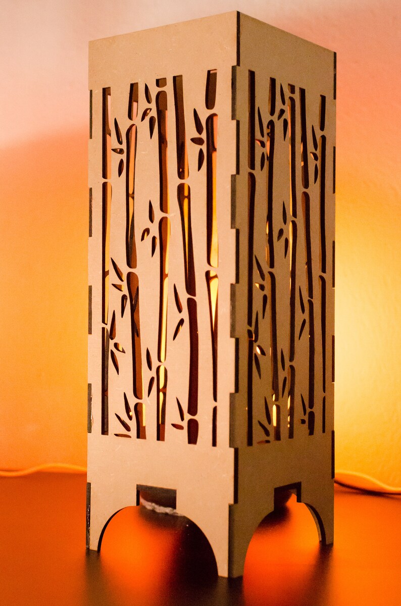 Laser Cut Candle Holder Template Digital Laser Files Wooden Etsy