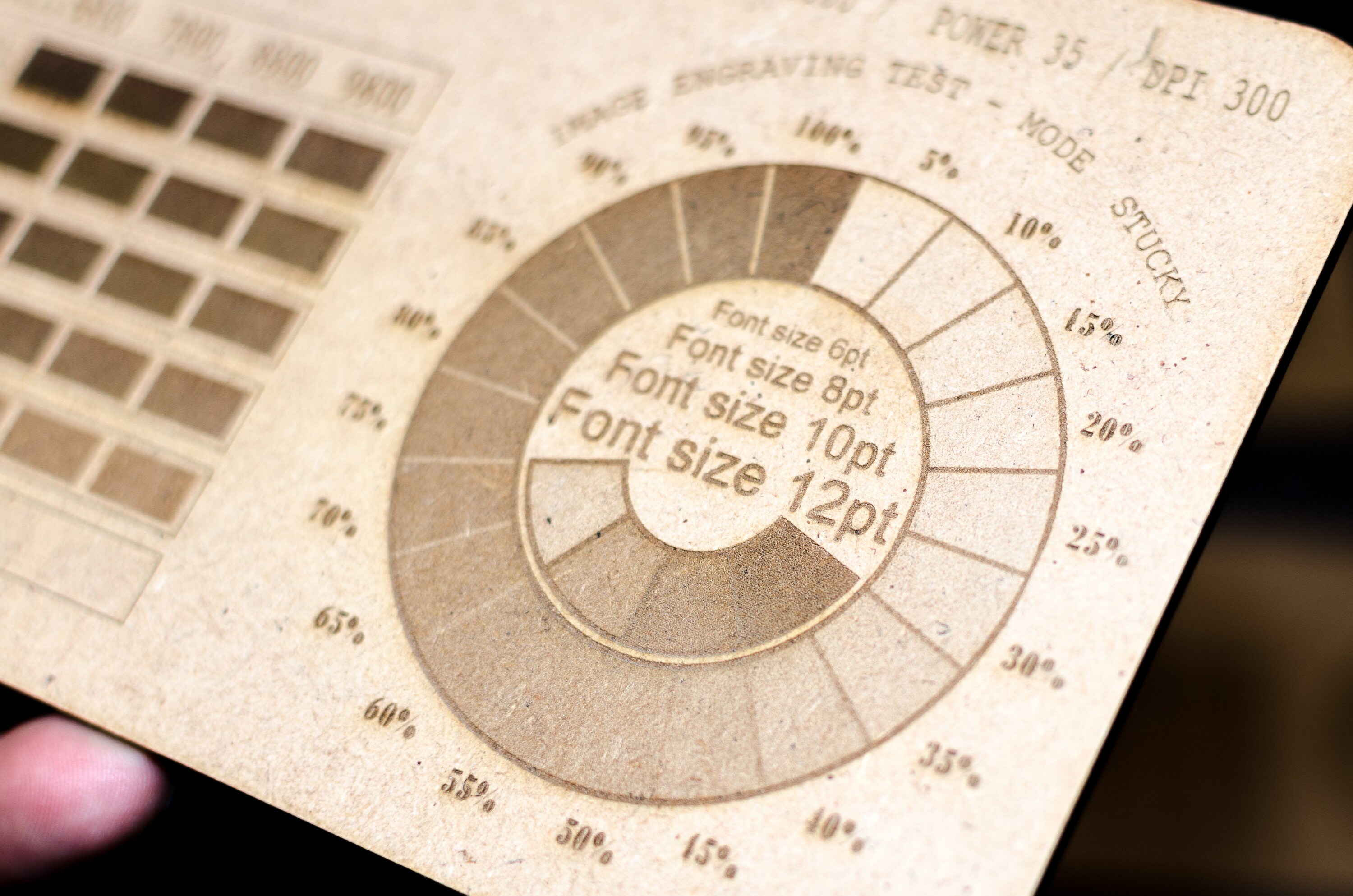 Lightburn Laser Engraved Test Files, Laser Test File SVG, Engrave Test, Cut Test, Plywood, Laser