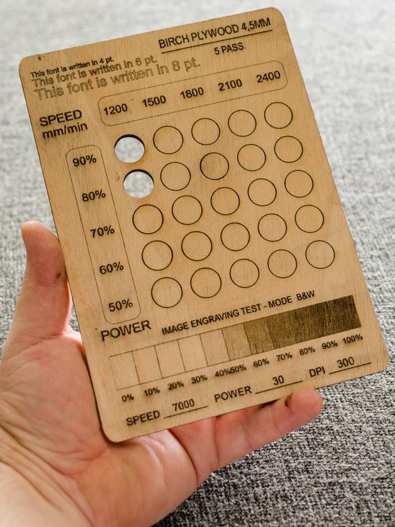Engraving Test For Laser Cut Free Vector File Free Download, 42 OFF