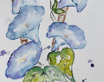 flowers Watercolor Original painting art