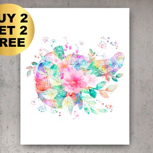Floral Pancreas Art Digestive System Anatomy Art Medical Poster Gastroenterologist Gift Clinic Decor Doctor Gift