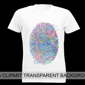 Menschliche Fingerabdruck ClipArt PNG Datei Sublimation Design Idee Krankenschwester Geschenk medizinische Kunst Arzt Geschenk Idee Anatomie Clipart