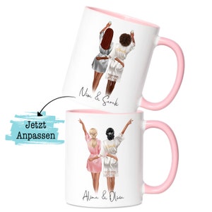 Maid of Trausen Cup Personalized Name Bridesmaid Bride Question & Thank You Gift Friends Bridesmaids Bridal Party Wedding Coffee Mug image 2