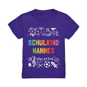 SpecialMe Kinder Hoodie Personalisiert - Kapuzenpulli Mit Wunschname Für Schulanfänger