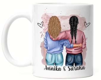 Tasse beste Freundin,Tasse Freundin, beste Freundin Tasse, beste Freundin Geschenk, Tasse personalisiert, personalisierte Tasse