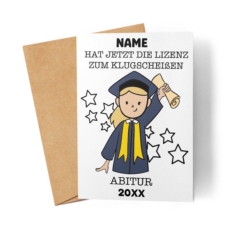 Hallmark Glückwunschkarte Zum Schulabschluss 2020 – Abstraktes Design, Mit Umschlag – Für Persönliche Nachrichten