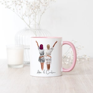 Maid of Trausen Cup Personalized Name Bridesmaid Bride Question & Thank You Gift Friends Bridesmaids Bridal Party Wedding Coffee Mug image 10