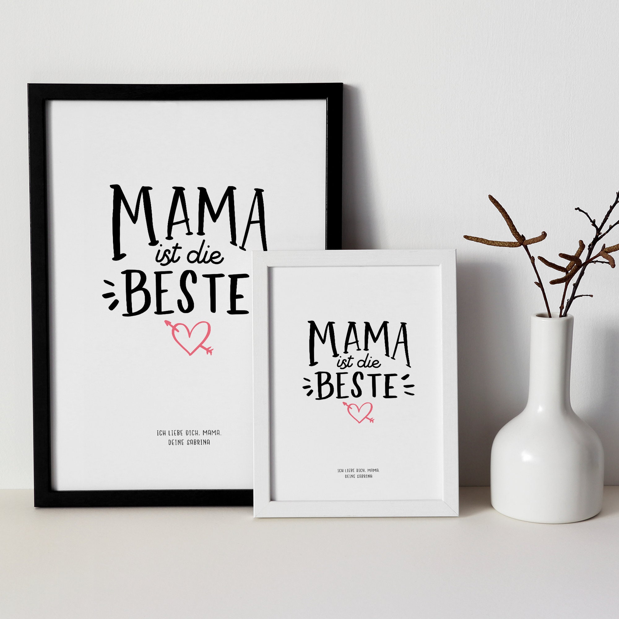 Poster Mama ist die Beste Mutter Etsy