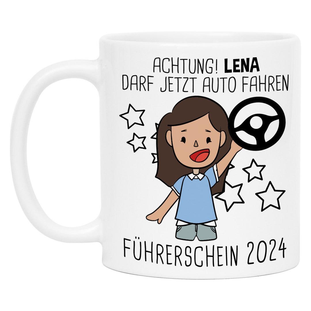 Driver's License Passed 2024 Cup Personalized With Name Driver's