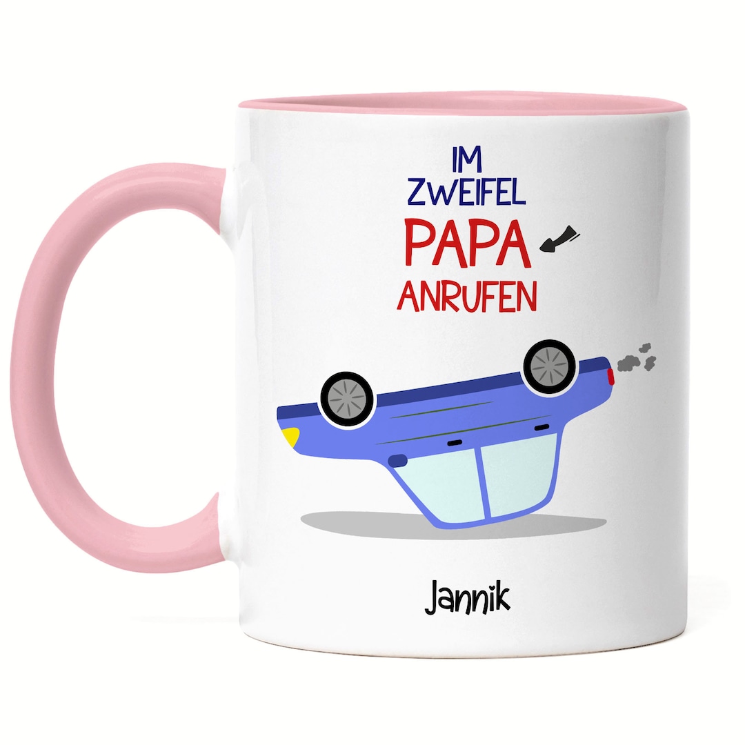 Führerschein Bestanden Tasse Rosa Lustig Personalisiert Bestandene