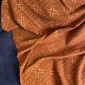 Mud Colour Block Print Boho Sofa Throw Bed Throw Pure Jute Cotton Throw Blanket Kantha Bedspread Blanket Kantha Bed Cover Boho Quilt
