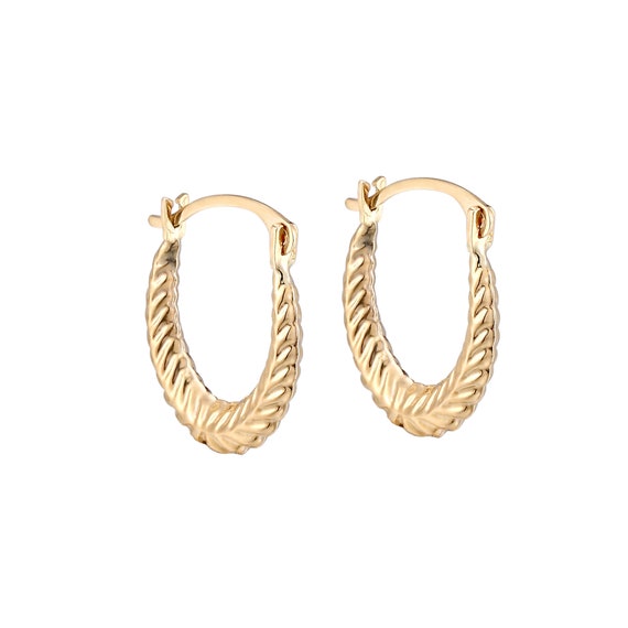 9ct gold creoles sale