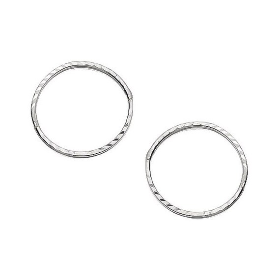 Sterling Silver Faceted Hinged Sleeper Earring Etsy Australia