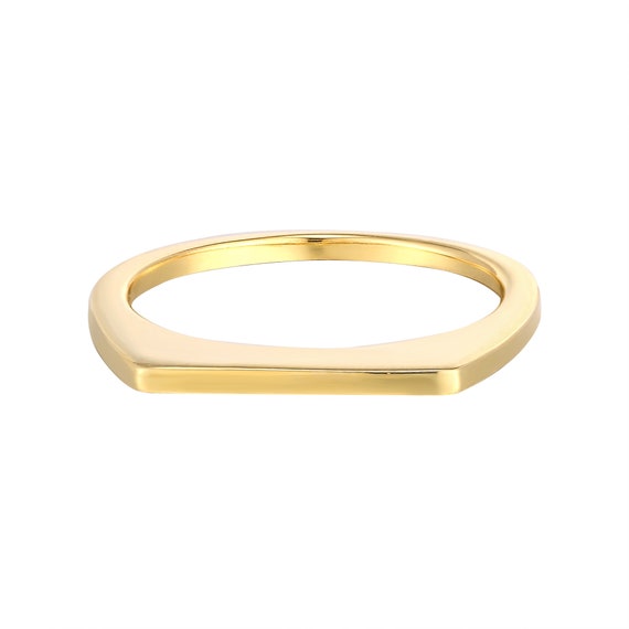 18ct gold stacking rings best sale