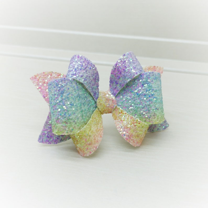 Faux leather bows pattern bow template digital pdf pattern etsy