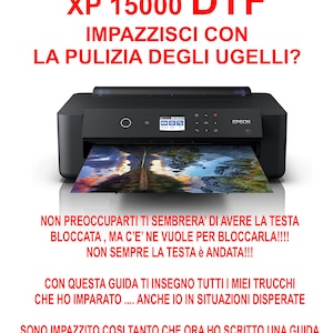 Epson Xp 15000 DTF Guide how to solve color channel problems !!