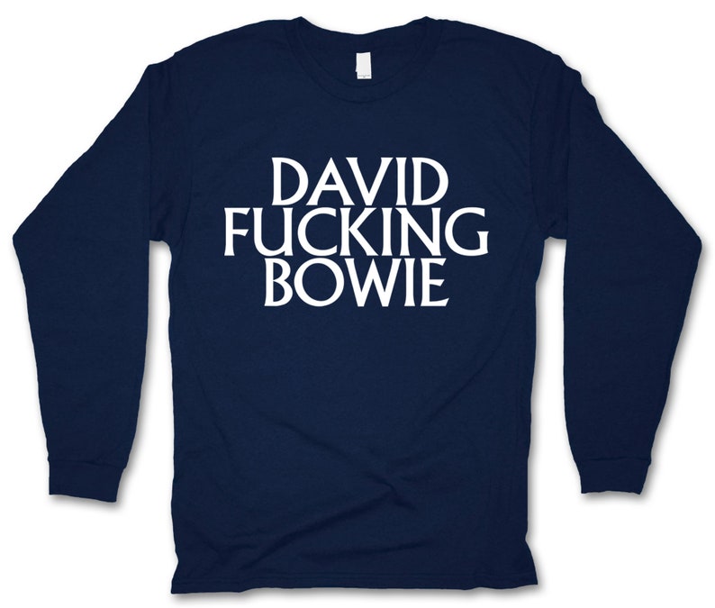 david bowie long sleeve