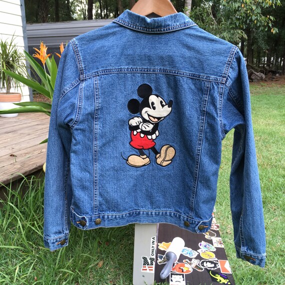 vintage disney denim jacket