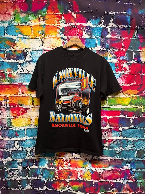 Vintage 90s Racing T Shirt Single Stitch