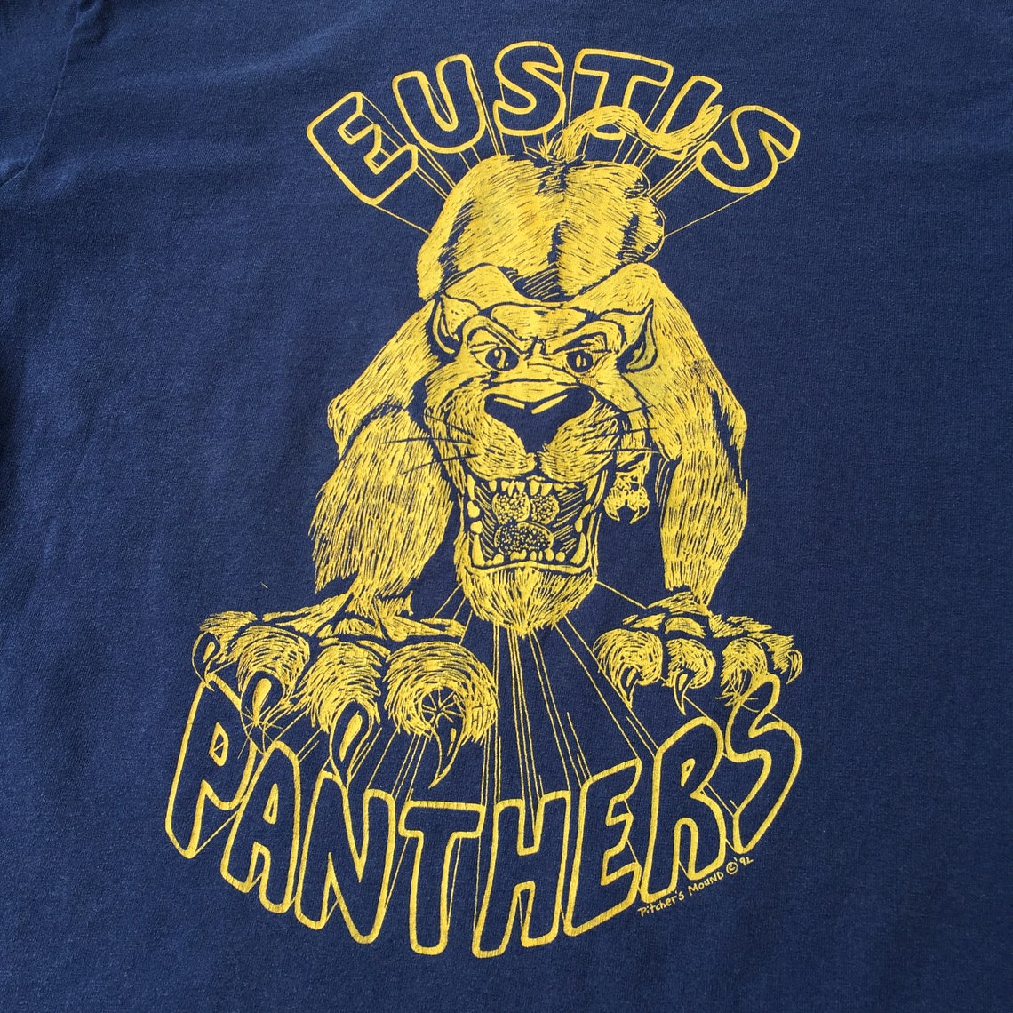 Vintage Single Stitch Eustis Panthers Tee M | Etsy