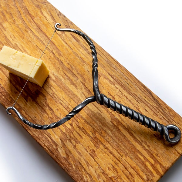 Coupe-fromage en fil métallique avec manche en acier doux / Tranche de fromage / Fromage supérieur