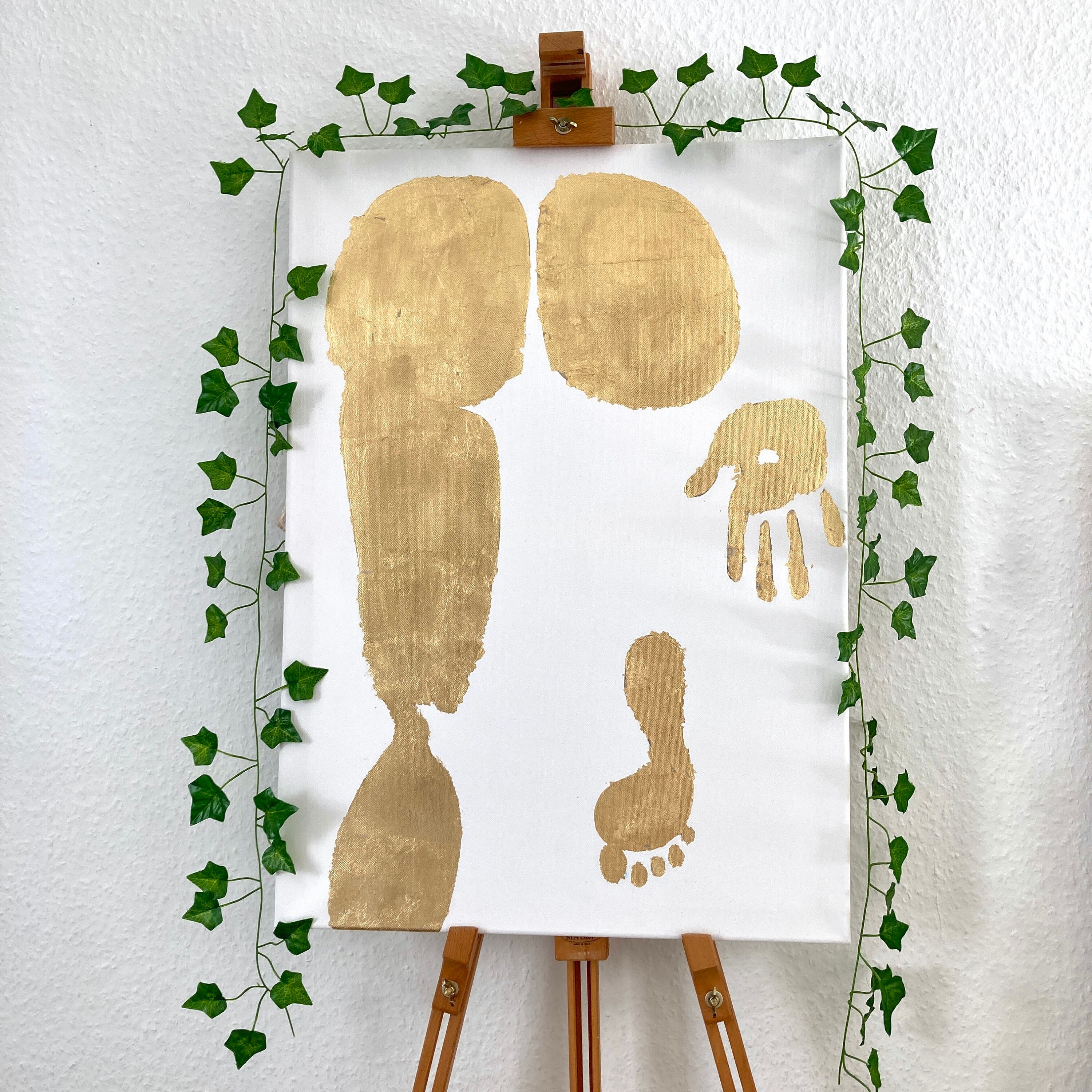 Body paint canvas tiktok hubkesil