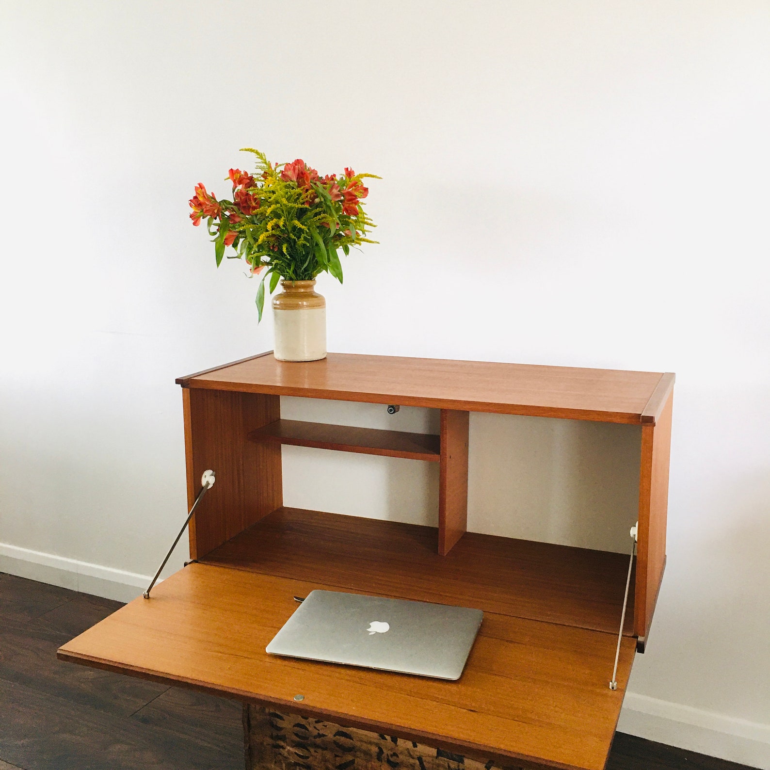Wall Mounted Floating DropDown / Desk by Beaver & Etsy