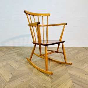 Mid-Century Small Rocking Chair, circa 1960s