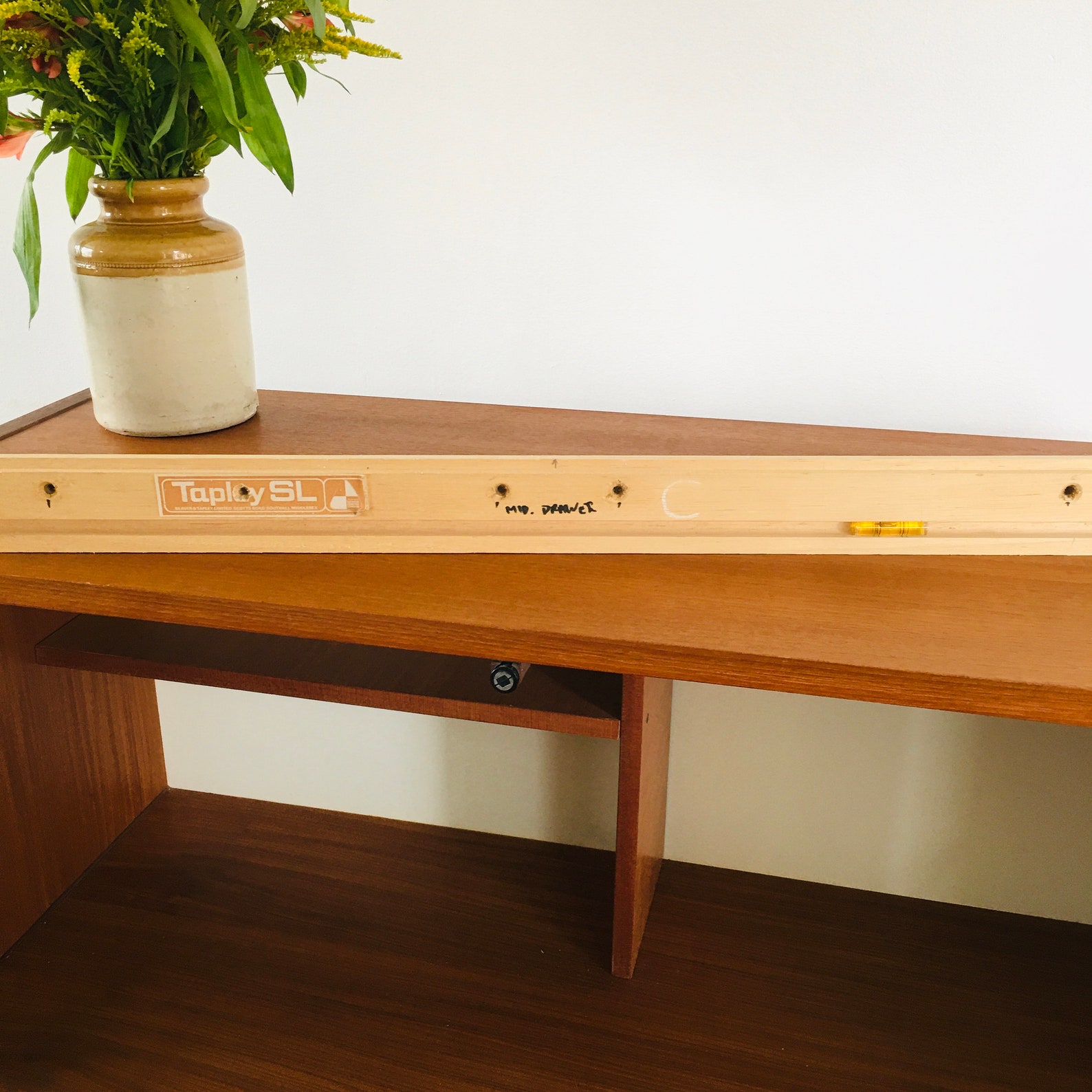Wall Mounted Floating DropDown / Desk by Beaver & Etsy
