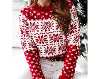 christmas sweater female