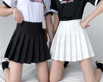 black bodycon school skirt