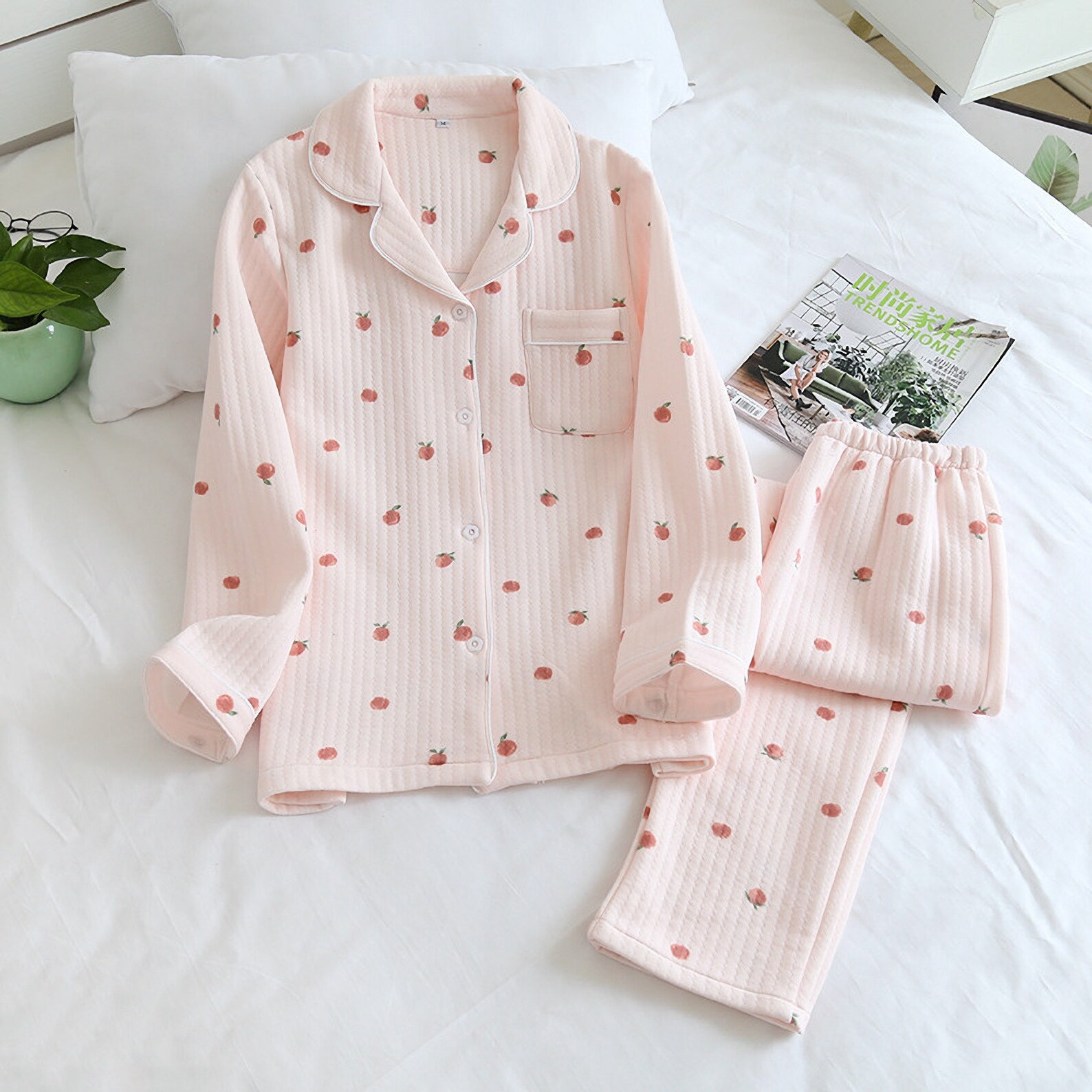 100 cotton holiday pajamas
