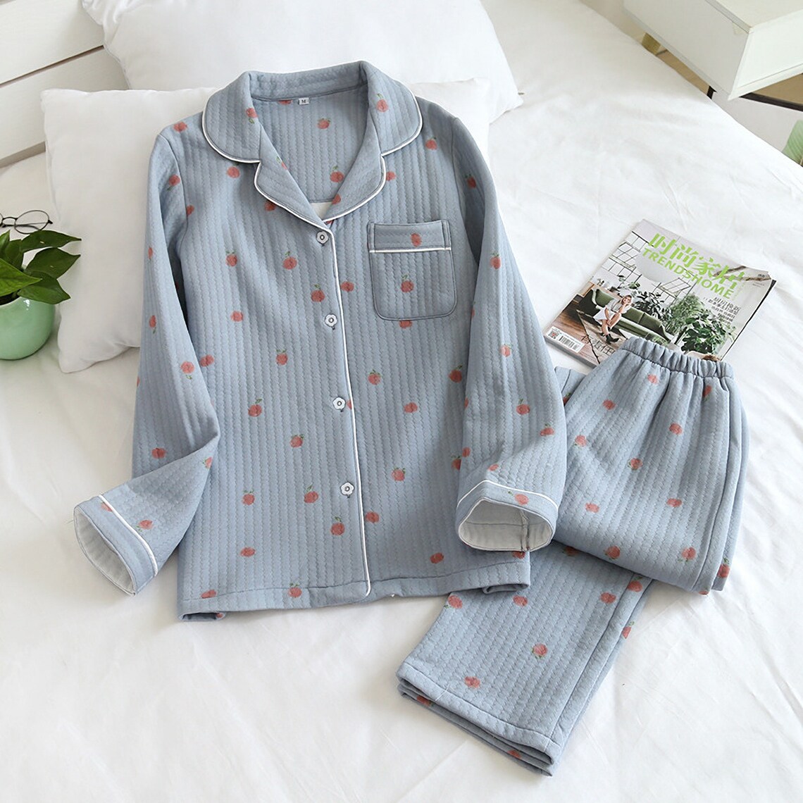 100 cotton holiday pajamas