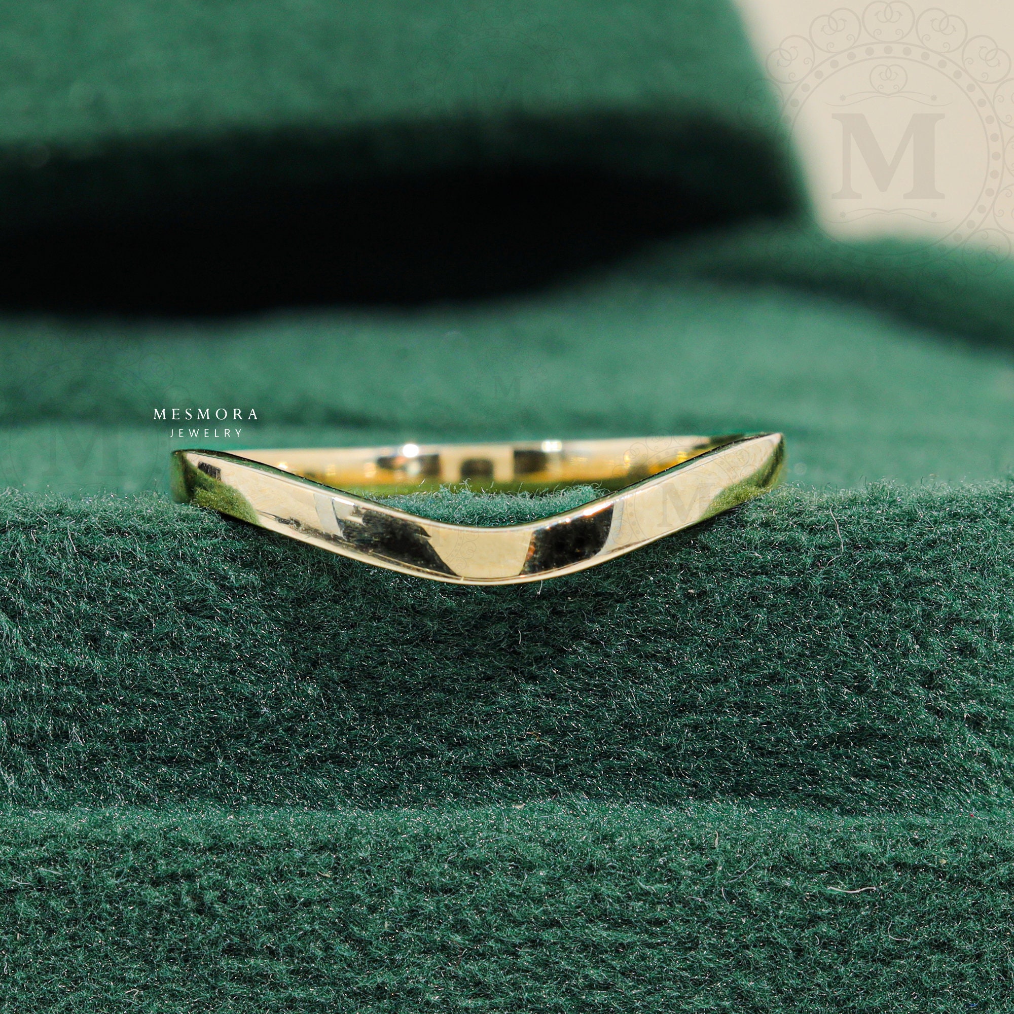 ソリッドゴールドカーブ1.6MMプレーンゴールド結婚指輪ブライダル