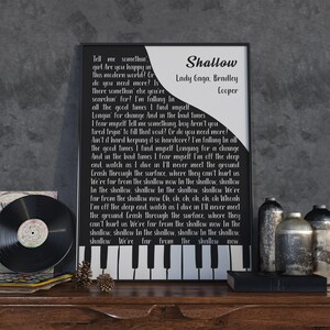 Custom Song Lyrics Wall Art, Printable Wall Art, Song Lyrics Print Wall ...