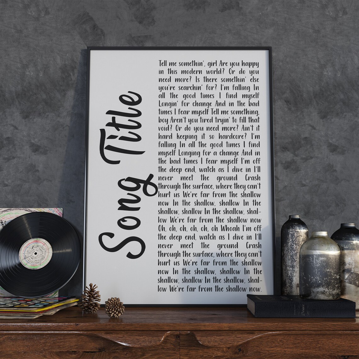 music lyrics wall art music lyrics wall art