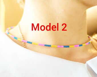 Pansexual choker necklace or bracelet or anklet