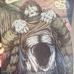 Coat guy // No im not a human A3 print//