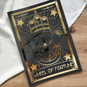 La carte de la roue de la fortune