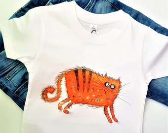 Cat shirt  gift for boyfriend, Infant girl clothes, Baby boy clothes, Cat lover gift.