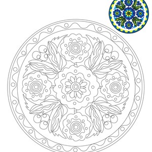 Mandala Coloring Pages, Printable Mandala Adult Relaxation, Adult Mandala Coloring Book, Kids Mandala Coloring Pages, 20 Mandalas